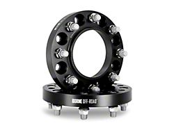 Borne Off-Road 1.25-Inch Wheel Spacers; Black (07-10 Sierra 2500 HD)