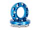 Borne Off-Road 1-Inch Wheel Spacers; Blue (11-24 Silverado 2500 HD)