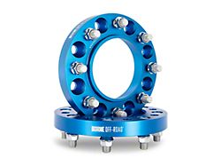 Borne Off-Road 1.25-Inch Wheel Spacers; Blue (11-24 Silverado 2500 HD)