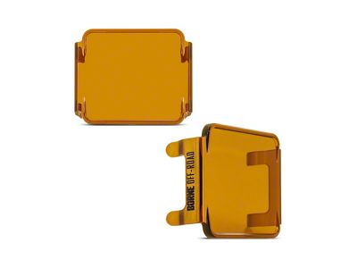 Borne Off-Road Light Pod Covers; Amber