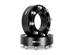 Borne Off-Road 1-Inch Wheel Spacers; Black (07-24 Yukon)