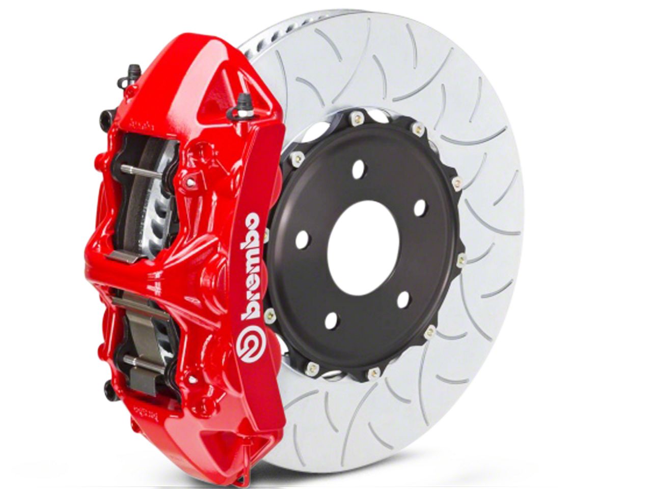 Brembo Sierra GT Series 6-Piston Front Brake Kit - Type 3 Slotted ...