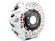 Brembo GT Series 8-Piston Front Big Brake Kit with 2-Piece Cross Drilled Rotors; White Calipers (07-18 Sierra 1500)