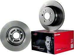 Brembo Vented 8-Lug Rotor; Rear (07-10 Sierra 3500 HD DRW)