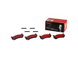 Brembo NAO Ceramic Brake Pads; Front (99-06 Silverado 1500 w/o Rear Drum Brakes)