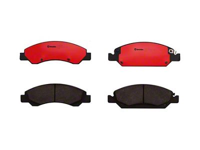 Brembo NAO Ceramic Brake Pads; Front Pair (08-20 Tahoe, Excluding Police)