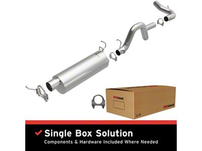 BRExhaust Direct-Fit Single Exhaust System; Side Exit (94-96 5.9L I6 RAM 2500)