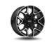 Brink Wheels Insurgent Machined Piano Black 6-Lug Wheel; 24x10; 30mm Offset (2024 Ranger)