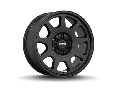 Brink Wheels Alpine Nocturnal Black 6-Lug Wheel; 20x9; 0mm Offset (07-13 Silverado 1500)