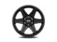 Brink Wheels Fang Nocturnal Black 6-Lug Wheel; 20x9; 0mm Offset (07-13 Silverado 1500)