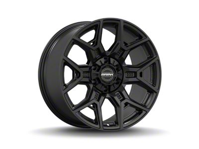 Brink Wheels Insurgent Nocturnal Black 6-Lug Wheel; 20x9; 18mm Offset (07-13 Silverado 1500)