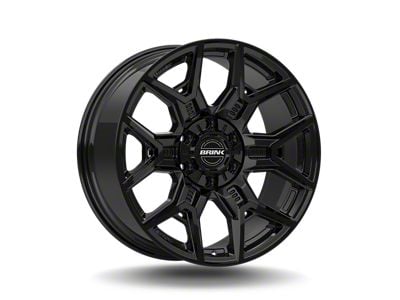 Brink Wheels Insurgent Piano Black 6-Lug Wheel; 24x10; 30mm Offset (07-14 Tahoe)