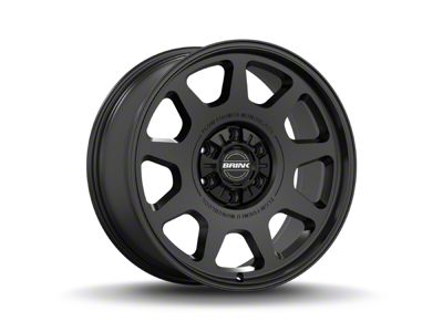 Brink Wheels Alpine Nocturnal Black 6-Lug Wheel; 20x9; 0mm Offset (14-18 Sierra 1500)