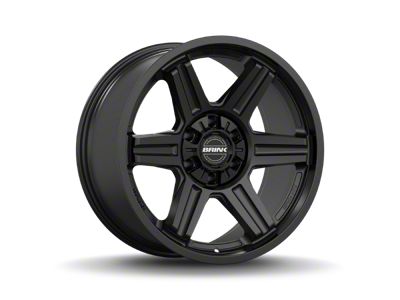 Brink Wheels Fang Nocturnal Black 6-Lug Wheel; 20x9; 18mm Offset (15-20 Tahoe)