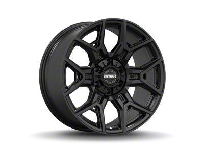 Brink Wheels Insurgent Nocturnal Black 6-Lug Wheel; 20x9; 0mm Offset (99-06 Sierra 1500)
