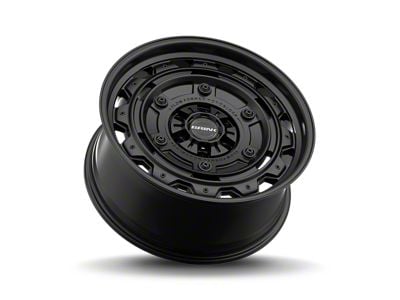 Brink Wheels Barracks Nocturnal Black 6-Lug Wheel; 20x9; 18mm Offset (19-24 Sierra 1500)