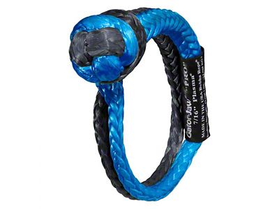 Bubba Rope 7/16-Inch Gator-JawPro Blue/Black Shackle