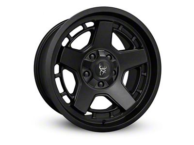 Buck Commander Atlas All Satin Black 6-Lug Wheel; 17x9; -35mm Offset (04-08 F-150)