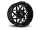 Buck Commander Caliber Gloss Black Milled Face 6-Lug Wheel; 20x10; -25mm Offset (04-08 F-150)