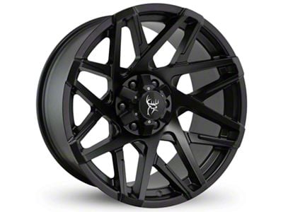 Buck Commander Canyon All Satin Black Wheel; 20x9; 0mm Offset (04-08 F-150)