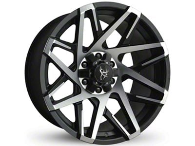 Buck Commander Canyon Satin Black Machined Face Wheel; 20x10; -25mm Offset (04-08 F-150)