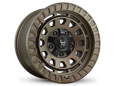 Buck Commander Venture All Satin Bronze Wheel; 17x9; -12mm Offset (04-08 F-150)