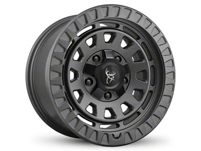 Buck Commander Venture All Satin Dark Grey Wheel; 17x9; 0mm Offset (04-08 F-150)