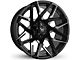 Buck Commander Canyon Gloss Black Milled Face Wheel; 20x10; -25mm Offset (19-23 Ranger)