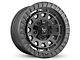 Buck Commander Venture All Satin Dark Grey Wheel; 17x9; -12mm Offset (19-23 Ranger)