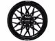 Built Off Road BTO-2 Gloss Black Milled 6-Lug Wheel; 22x10; -19mm Offset (07-13 Silverado 1500)