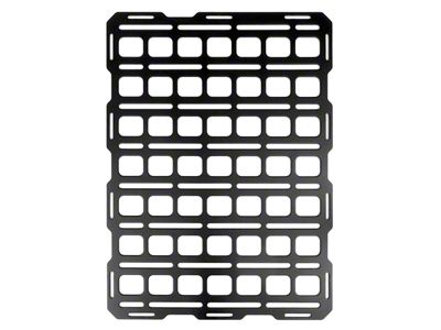 BuiltRight Industries Steel Tech MOLLE Panel; 11.50-Inch x 15.50-Inch (Universal; Some Adaptation May Be Required)