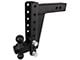 BulletProof Hitches Heavy Duty 2.50-Inch Receiver Hitch Ball Mount; 10-Inch Drop/Rise (Universal; Some Adaptation May Be Required)