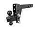 BulletProof Hitches Extreme Duty 2-Inch Receiver Hitch Ball Mount; 4-Inch Drop/Rise (Universal; Some Adaptation May Be Required)