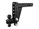 BulletProof Hitches Heavy Duty 2-Inch Receiver Hitch Ball Mount; 8-Inch Drop/Rise (Universal; Some Adaptation May Be Required)