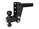 BulletProof Hitches Medium Duty 2-Inch Receiver Hitch Ball Mount; 4-Inch Drop/Rise (Universal; Some Adaptation May Be Required)