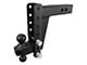 BulletProof Hitches Heavy Duty 2.50-Inch Receiver Hitch Ball Mount; 8-Inch Drop/Rise (Universal; Some Adaptation May Be Required)