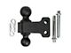 BulletProof Hitches Medium Duty 2-Inch Receiver Hitch Ball Mount; 4-Inch and 6-Inch Drop/Rise Offset (Universal; Some Adaptation May Be Required)