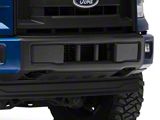 Front Bumper Center Section Cover; Textured Black (15-17 F-150 XL, XLT, Lariat)