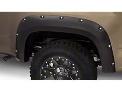 Bushwacker Pocket Style Fender Flares; Rear; Matte Black (15-22 Canyon w/ 5-Foot Short Box)