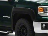 Bushwacker Extend-A-Fender Flares; Matte Black (14-18 Sierra 1500)