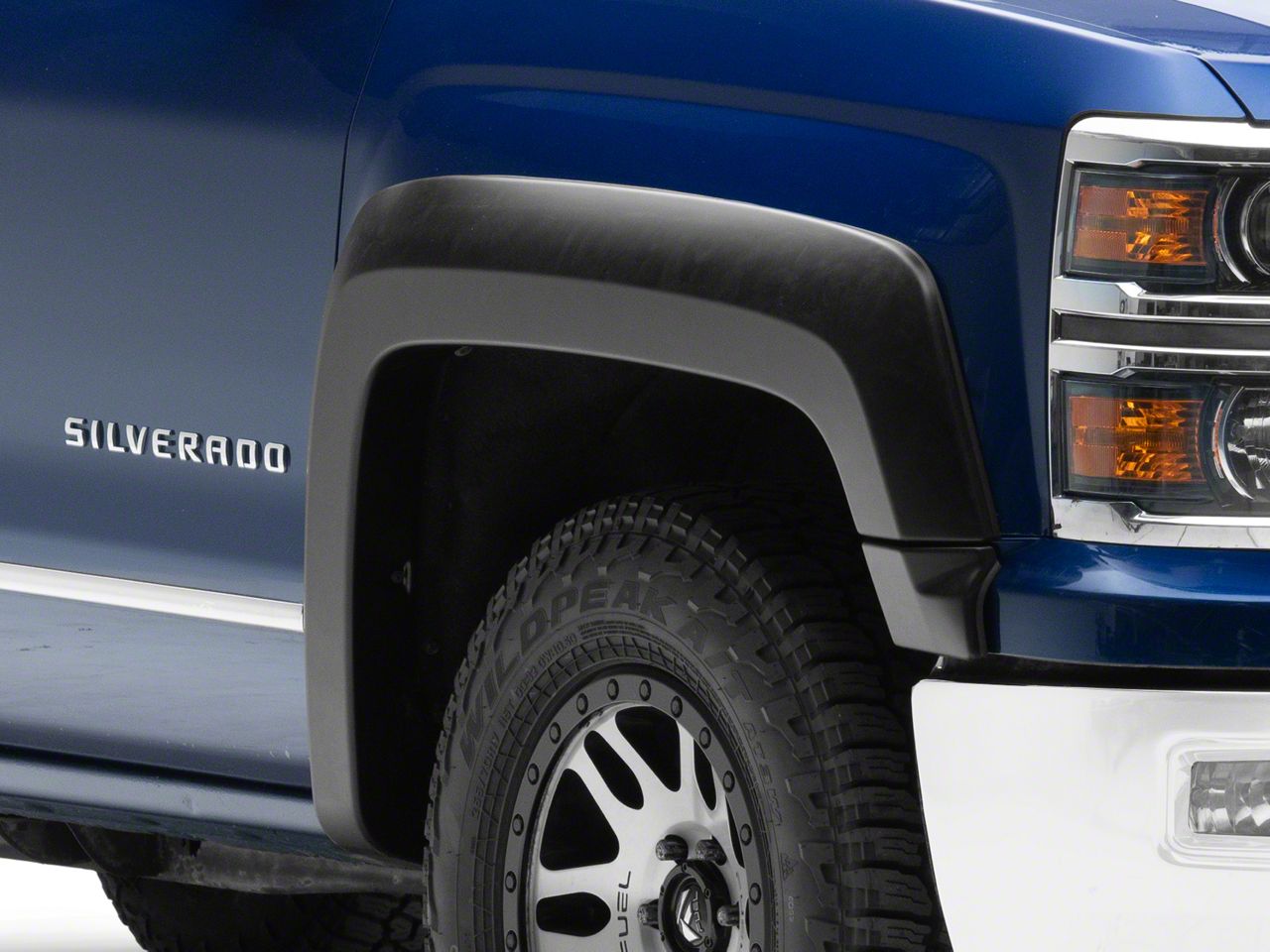 Bushwacker Silverado Extend-A-Fender Flares - Matte Black S107538 (14 ...