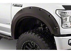 Bushwacker Max Coverage Pocket Style Fender Flares; Rear; Matte Black (09-14 F-150, Excluding Raptor)