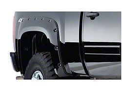 Bushwacker Cut-Out Fender Flares; Rear; Matte Black (99-10 F-250 Super Duty w/ 6-3/4-Foot Bed)