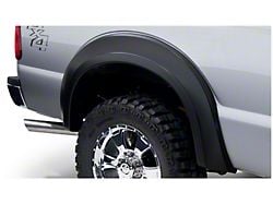 Bushwacker Extend-A-Fender Flares; Rear; Matte Black (99-07 F-250 Super Duty)