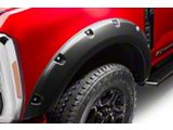 Bushwacker Pocket Style Fender Flares; Front; Matte Black (23-24 F-250 Super Duty)