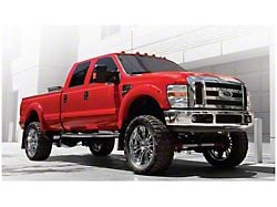 Bushwacker Pocket Style Fender Flares; Front and Rear; Matte Black (08-10 F-250 Super Duty)