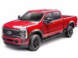 Bushwacker Pocket Style Fender Flares; Front and Rear; Matte Black (23-24 F-350 Super Duty SRW)