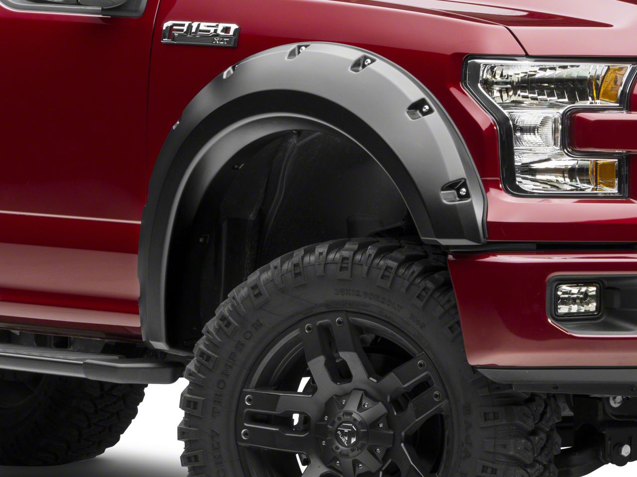 Bushwacker F-150 Max Coverage Pocket Style Fender Flares T533065 (15-17 ...