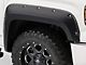 Bushwacker Pocket Style Fender Flares; Front and Rear; Matte Black (16-18 Sierra 1500)