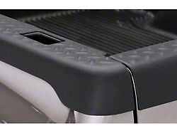 Bushwacker Diamondback Ultimate BedRail Cap with Stake Pocket Holes; Matte Black (03-09 RAM 2500 w/ 8-Foot Box)